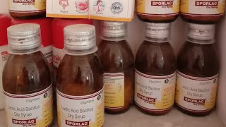 Lactic Acid Bacillus Dry SyrupSPORLAC dry syrup दस्त के लिए कारगर [upl. by Assiran]