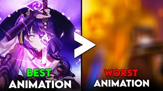 TOP 10 Best Elemental Burst Animations In Genshin Impact  RANKED [upl. by Engleman]