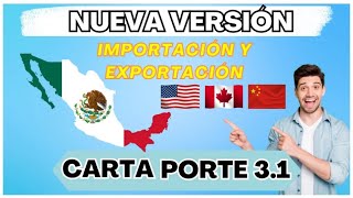 EJEMPLO CARTA PORTE 31 IMPORTACIÓN EXPORTACIÓN ACTUALIZADO [upl. by Pleasant]