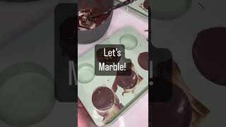 Marbling Cake Pucks [upl. by Yeleak]