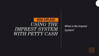 Petty Cash Imprest System [upl. by Sira619]