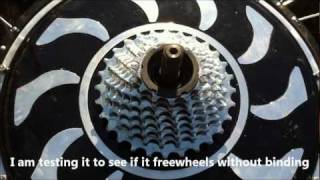 How to mount a 8 Speed Freewheel with a Magic Pie [upl. by Akaenahs]