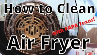 How to Clean Air Fryer delonghi [upl. by Mlohsihc]