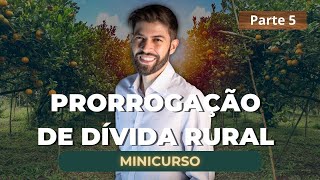 Como fazer Prorrogação de Dívida Rural Minicurso Aula5 [upl. by Esilec]