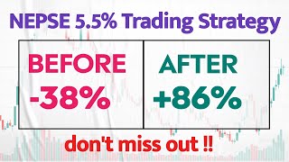 NEPSE 55 Trading Strategy  NEPSE  Swing Trading [upl. by Brnaba622]