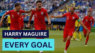 Every Harry Maguire Goal [upl. by Gadmann]