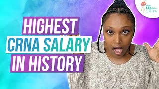 Nurse Anesthetist Salary How Much Do CRNAs Make [upl. by Rehtae648]