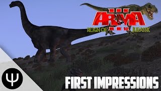 ARMA 3 Reign Of Jurassic Mod — First Impressions [upl. by Atekihs]