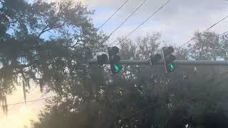 Traffic Lights  Valrico Rd and Wheeler Rd  Valrico FL [upl. by Sucy]