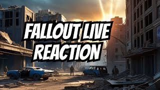 LIVE Reaction FALLOUT TV Show Commentary  Watch Along [upl. by Noled]