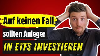 Studie enthüllt Keine ETFs kaufen Deswegen sind Aktien besser  MSCI World ETF an Börse verkaufen [upl. by Ahsemad]