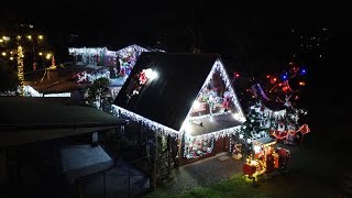 É NATAL A MODA ANTIGA TODO DIA NA CASA MAIS ILUMINADA DO RIO GRANDE DO SUL 🎄 [upl. by Egdamlat]