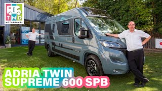 Adria Twin Supreme 600 SPB  Exploring the Luxurious Features of the Ultimate Camper Van Experience [upl. by Coltson]