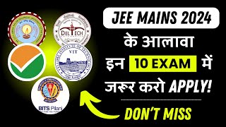 Top 10 Engineering Exams In India  Other Than Jee Mains 2024  Career Margdarshan [upl. by Paulina876]