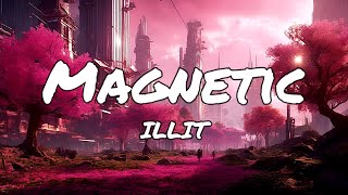 ILLIT  Magnetic ENG Lyrics [upl. by Anaeirb]