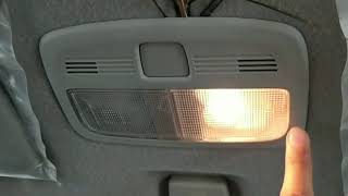 How to install led dome light in your car  interior roof light installation in Maruti Suzuki Swift [upl. by Liemaj]