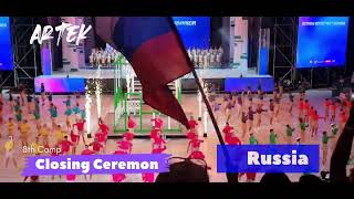 Artek Closing Ceremony 8th Camp of Kids in Crimea Russia [upl. by Hose]