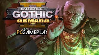 Battlefleet Gothic Armada II Gameplay PC HD [upl. by Wolfort546]