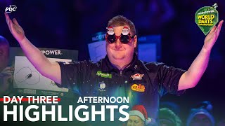 OFF THE MARK Day Three Afternoon Highlights  202324 Paddy Power World Darts Championship [upl. by Aisatnaf]