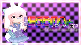 LGBTQ themed outfits  Gacha  Happy Pride Month [upl. by Treva]