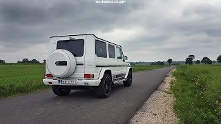 Mercedes G63 AMG exhaust sound revs cold start launch control interior sound [upl. by Kimberlyn]