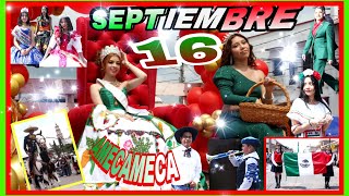 DESFILE 16 DE SEPTIEMBRE  AMECAMECA 2024 [upl. by Nosnibor]