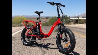 iGo Fat Folding Electric Bike Review  Electric Bike Report [upl. by Silvanus]