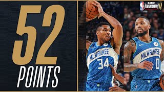 Giannis 22 PTS amp Dame 30 PTS GO OFF In NBA InSeason Tournament 🏆  November 3 2023 [upl. by Ehud]