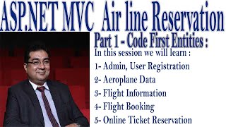 1 Create Code First Entities For Airline Reservation System Using C in UrduHindi [upl. by Aundrea]