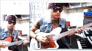 Mo Ibanez TMB100 Talman Bass Funk Jam [upl. by Ytram]