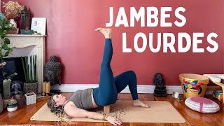 Yoga spécial jambes lourdes pour améliorer la circulation sanguine [upl. by Klinges]