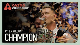 EMOTIONAL WILSON WINS TITLE  Cazoo World Championship 2024 😭 [upl. by Hild]