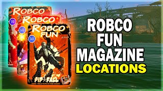 All Robco Fun Magazines Locations  Fallout 4 Magazines Guide [upl. by Rieger]