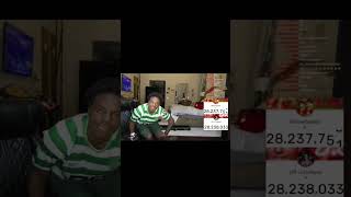 Speed reacts on Ronaldo surpassing his suiiiscribe😂😂 football speed ronaldo ytshorts [upl. by Aratehs]