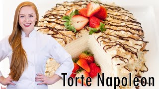 How to Make Tорт quotНаполеонquot  Napoleon Torte [upl. by Ssecnirp]