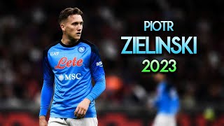 Piotr Zielinski 2023 ⚡️ Dribbling Skills Assists amp Goals ► NAPOLI [upl. by Ahsatsana]