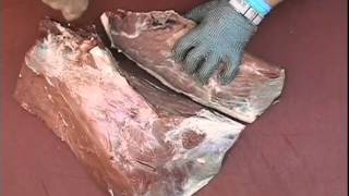 Beef Hindquarter Silverside Salmon Cut bonelessflv [upl. by Adnal]