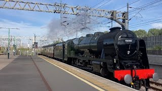 5Z31 Crewe HS to Southall Loco Services Limited Operated By 46100 Royal Scot [upl. by Arikihs]