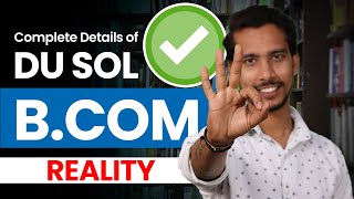 DU SOL Distance BCom Program 2023 Fees  Admission  Eligibility  Exam  Pros and Cons [upl. by Aicemak479]