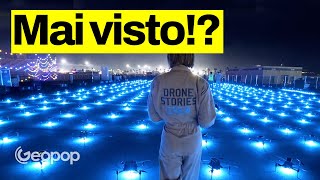 Droneshow come vengono progettati gli spettacoli con i droni luminosi [upl. by Tati]