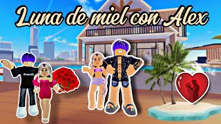 LUNA DE MIEL CON ALEX EN LAS ISLAS VÍRGENES 🏝️👩‍❤️‍💋‍👩💜💍roblox roleplay couple love gaming fyp [upl. by Gavra]