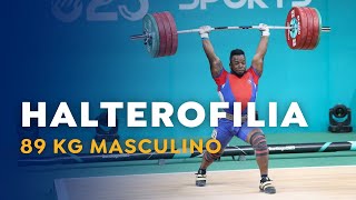 Halterofilia Full Snatch con Yosua Fernández [upl. by Ellerret135]