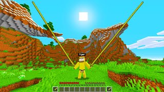 Playing With The LONGEST WEAPONS In Minecraft [upl. by Anniala315]