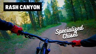 Riding Rash Canyon in Swan Valley with Specialized Chisel [upl. by Nylimaj]