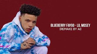 Blueberry Faygo  Lil Mosey Remake by AI [upl. by Erodasi]