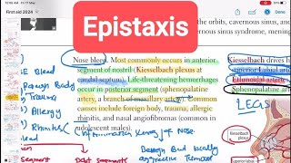 Epistaxis Respiratory 30  First Aid USMLE Step 1 in UrduHindi [upl. by Etta679]