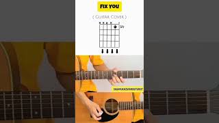 Coldplay  Fix You  Guitar Intro RiffSoloLeadTabs coldplay fixyou coldplayfans solo tabs [upl. by Assele]