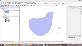 Poligonos de Thiessen en ARCGIS 102 [upl. by Siryt]