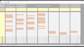 Terminplaner Terminkalender Terminbuch Planungssoftware [upl. by Yadseut656]