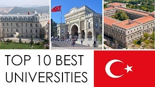 TOP 10 BEST UNIVERSITIES IN TURKEYTÜRKİYENİN EN İYİ 10 ÜNİVERSİTESİ [upl. by Llehctim]